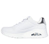 Skechers 155196 UNO - SHIMMER AWAY -  White / Silver