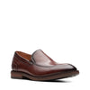 Clarks Un Hugh Step Brown Leather