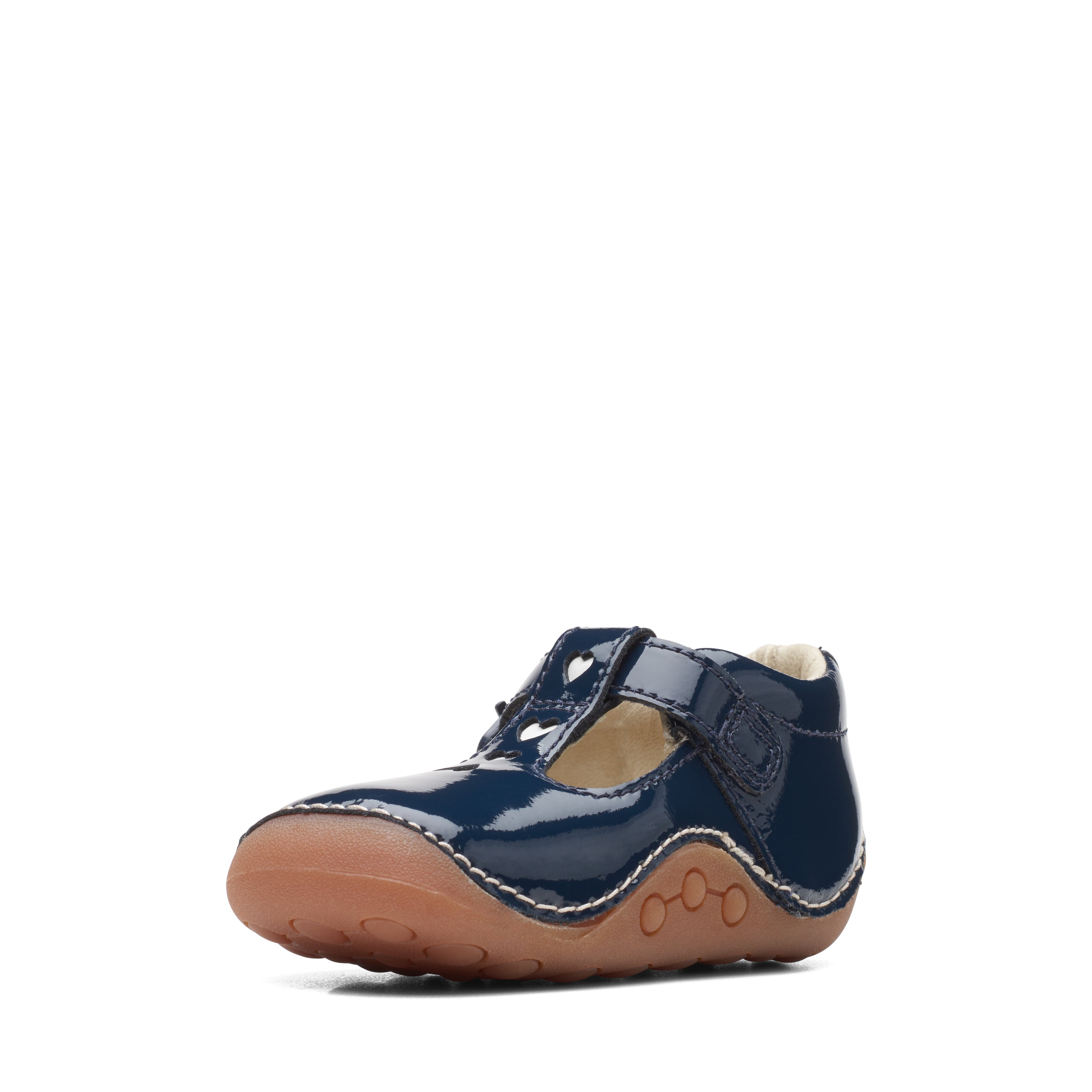 Navy patent sales shoes wide fit