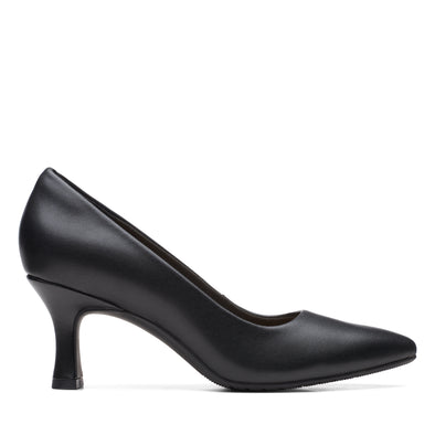 Clarks Kataleyna Gem Black Leather