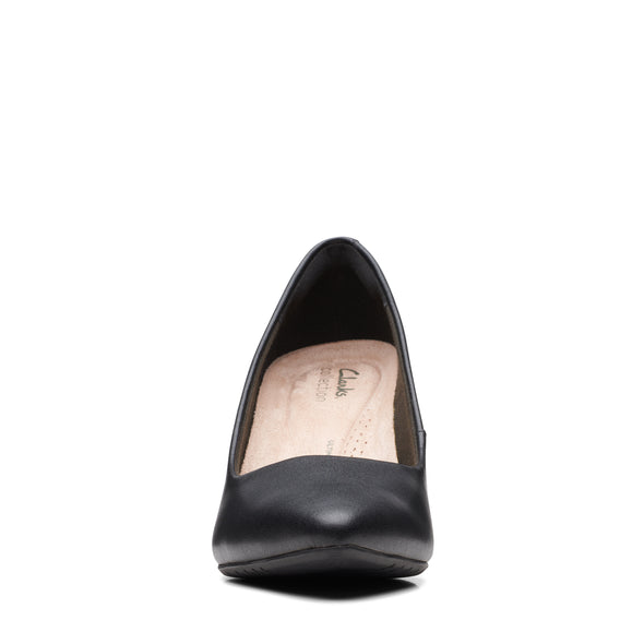 Clarks Kataleyna Gem Black Leather