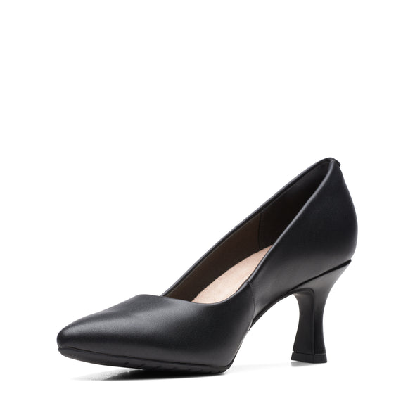 Clarks Kataleyna Gem Black Leather