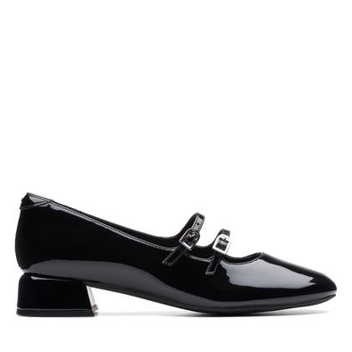 Clarks Daiss30 Shine Black Patent