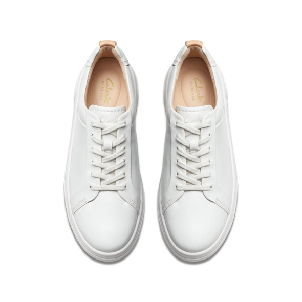 Clarks Hollyhock Walk Off White Leather