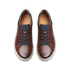 Clarks Mapstone Lace Mahogany Leather