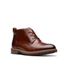 Clarks Aldwin Chukka Mid Tan Leather