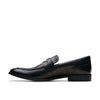 Clarks Brandon Step Black Leather