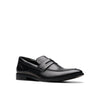 Clarks Brandon Step Black Leather