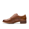 Clarks Havisham Oak Tan Leather