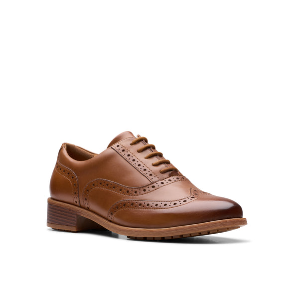 Clarks Havisham Oak Tan Leather