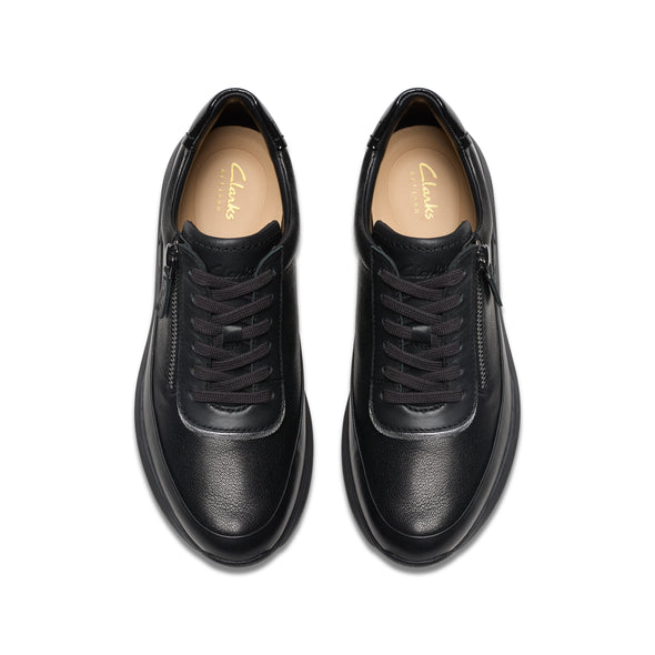 Clarks Tivoli Zip Black