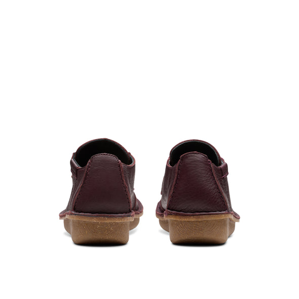 Clarks Funny Dream Wine Leather