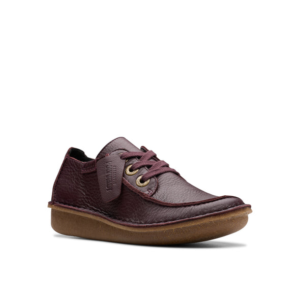 Clarks Funny Dream Wine Leather