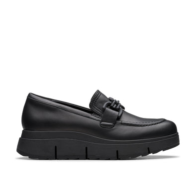 Clarks Loriini Izzy Black Leather