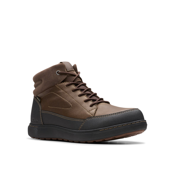 Clarks Mapstone HiGTX Dark Brown WLined