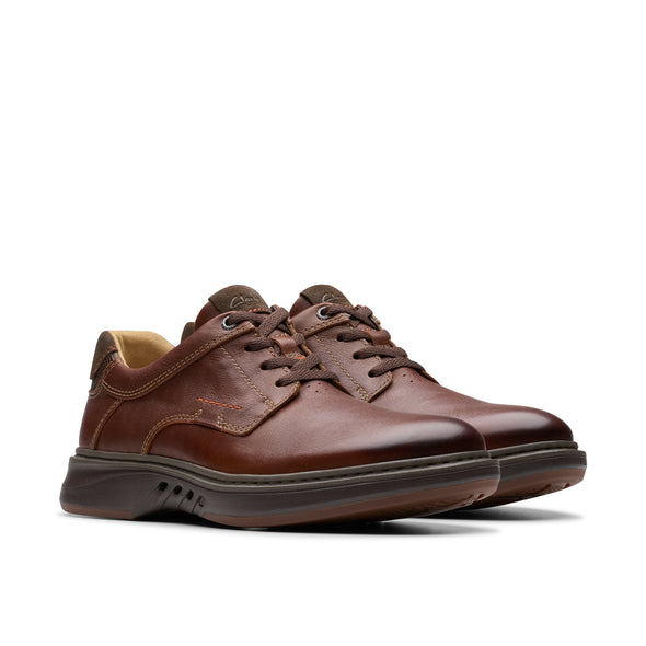 Clarks Un Briley Pace Tan Leather - Wide Width