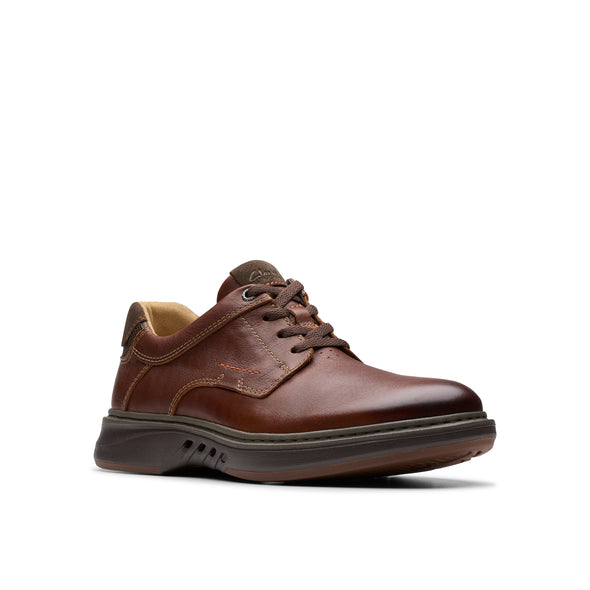 Clarks Un Briley Pace Tan Leather - Wide Width