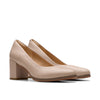 Clarks Freva55 Court Sand Leather