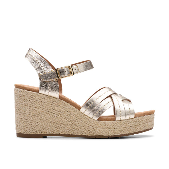 Clarks Sabina Strap Champagne