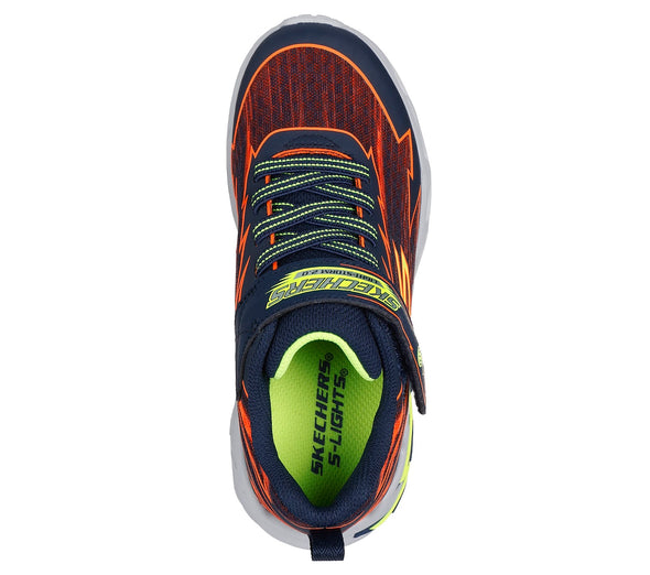 Skechers 400149L LIGHT STORM 2.0-BOLT-BRIGHTS - Navy / Orange