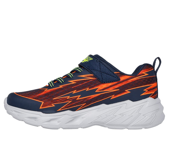 Skechers 400149L LIGHT STORM 2.0-BOLT-BRIGHTS - Navy / Orange