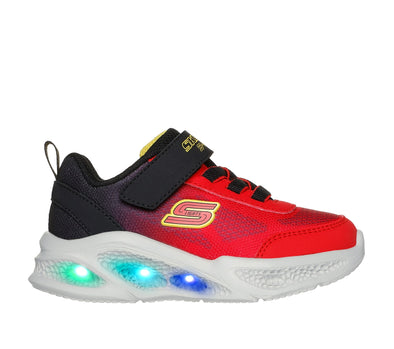 SKECHERS 401495N METEOR-LIGHTS-KRENDO - Black / Red