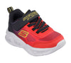 SKECHERS 401495N METEOR-LIGHTS-KRENDO - Black / Red