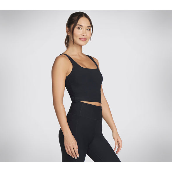 Skechers BR1 GoFlex Rib Bra Top Black