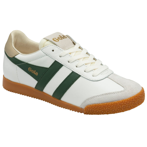 Gola Elan Leather CLB745WN White/Evergreen/Bone