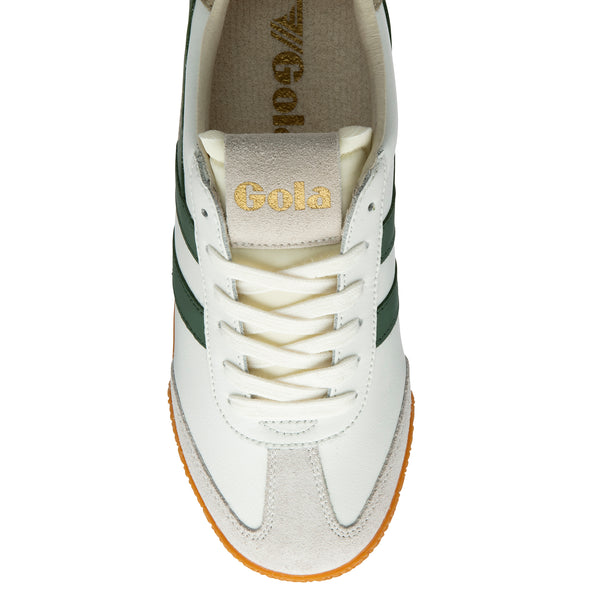 Gola Elan Leather CLB745WN White/Evergreen/Bone