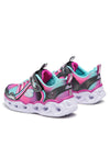 Skechers 302308L BKMT Heart Lights Rainbow