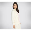 Skechers JA196 Skechluxe Elevate Hooded Jacket Off White