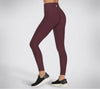 Skechers LG2 GoFlex Rib FL HW Leggings Burgundy