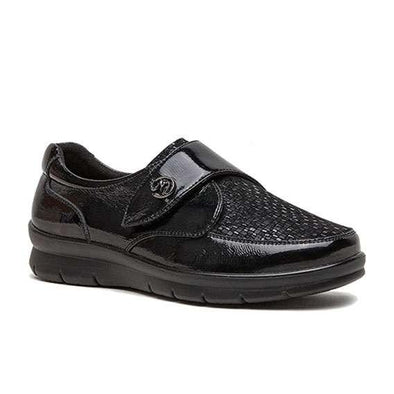 G Comfort P-8261S Black Fantasy Black Patent