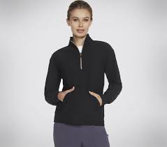 Skechers LT116 GOLUXE RIB 1/4 ZIP Navy