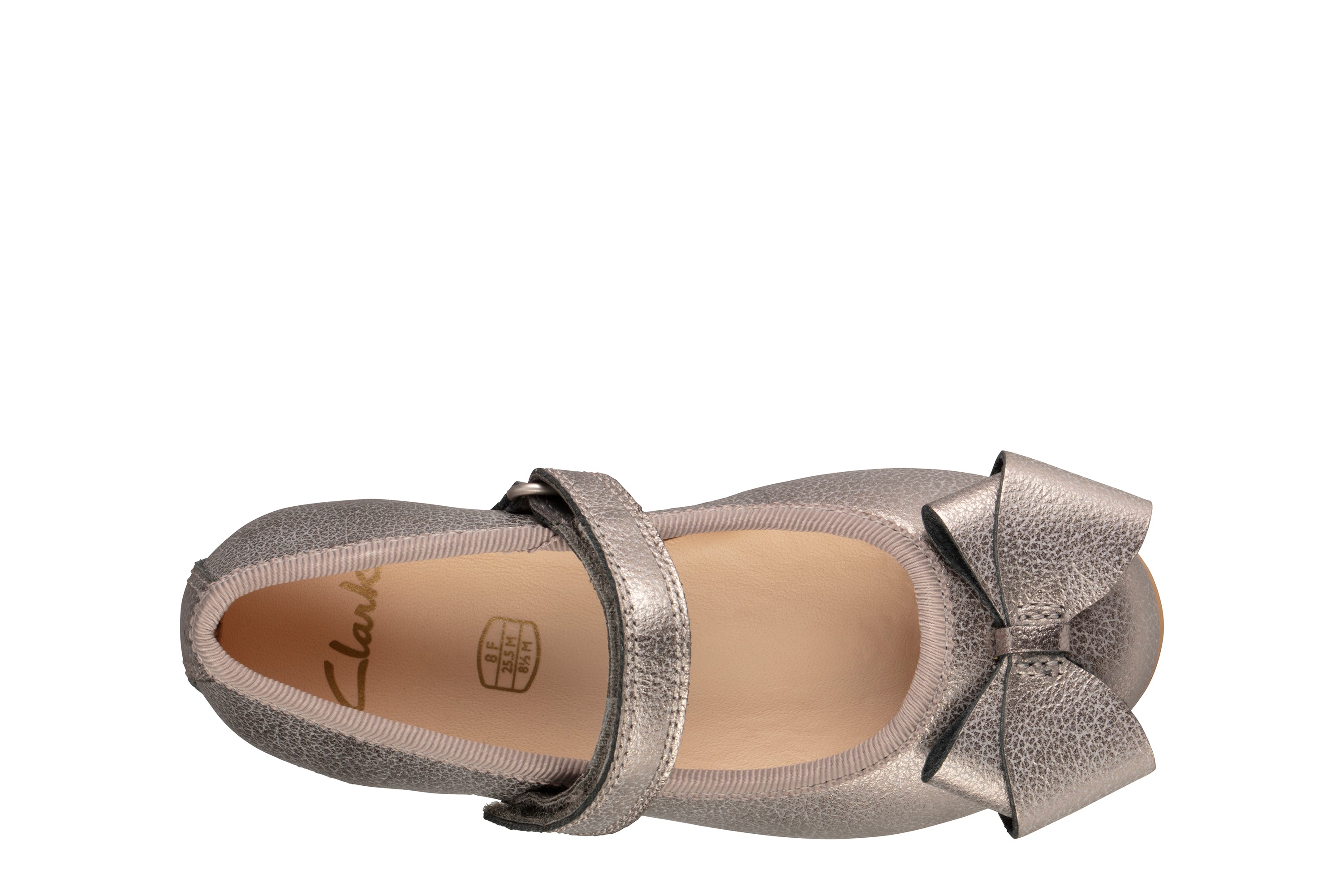 Clarks on sale bow shoes