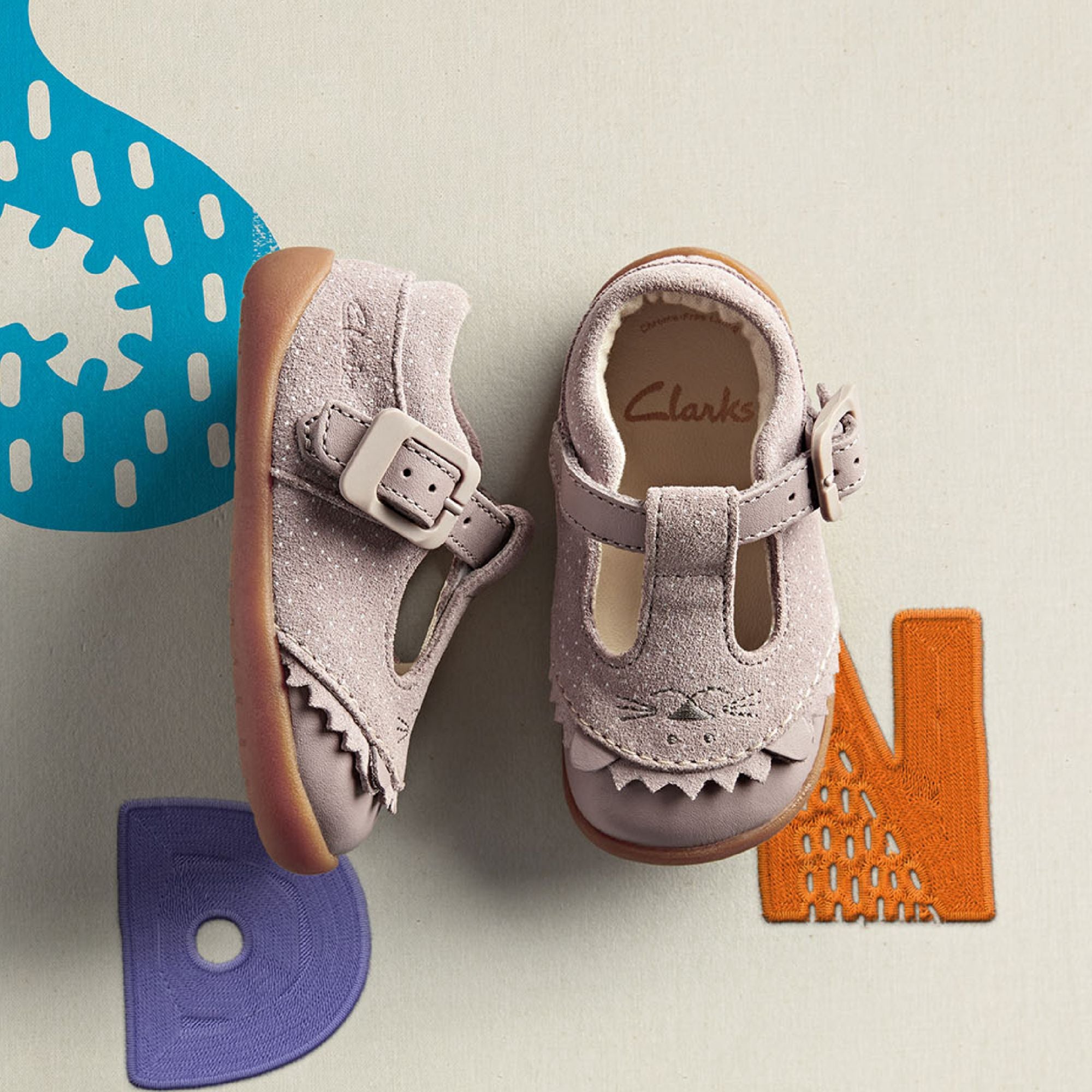 Clarks Roamer Cub Toddler Pink Suede – Shoes - Limerick & Kilrush