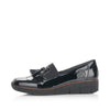 Rieker 53751-00 Black Patent