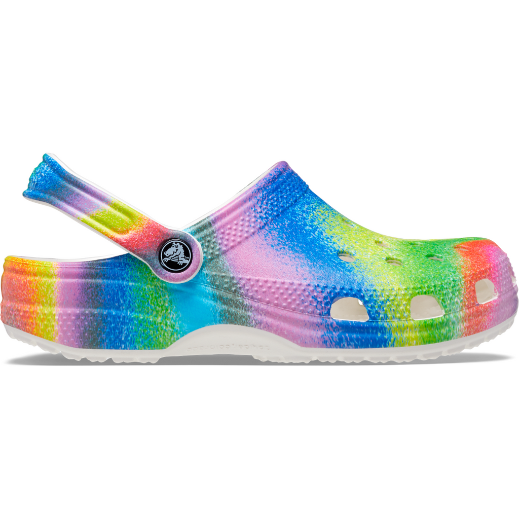 Tie dye crocs online cheap